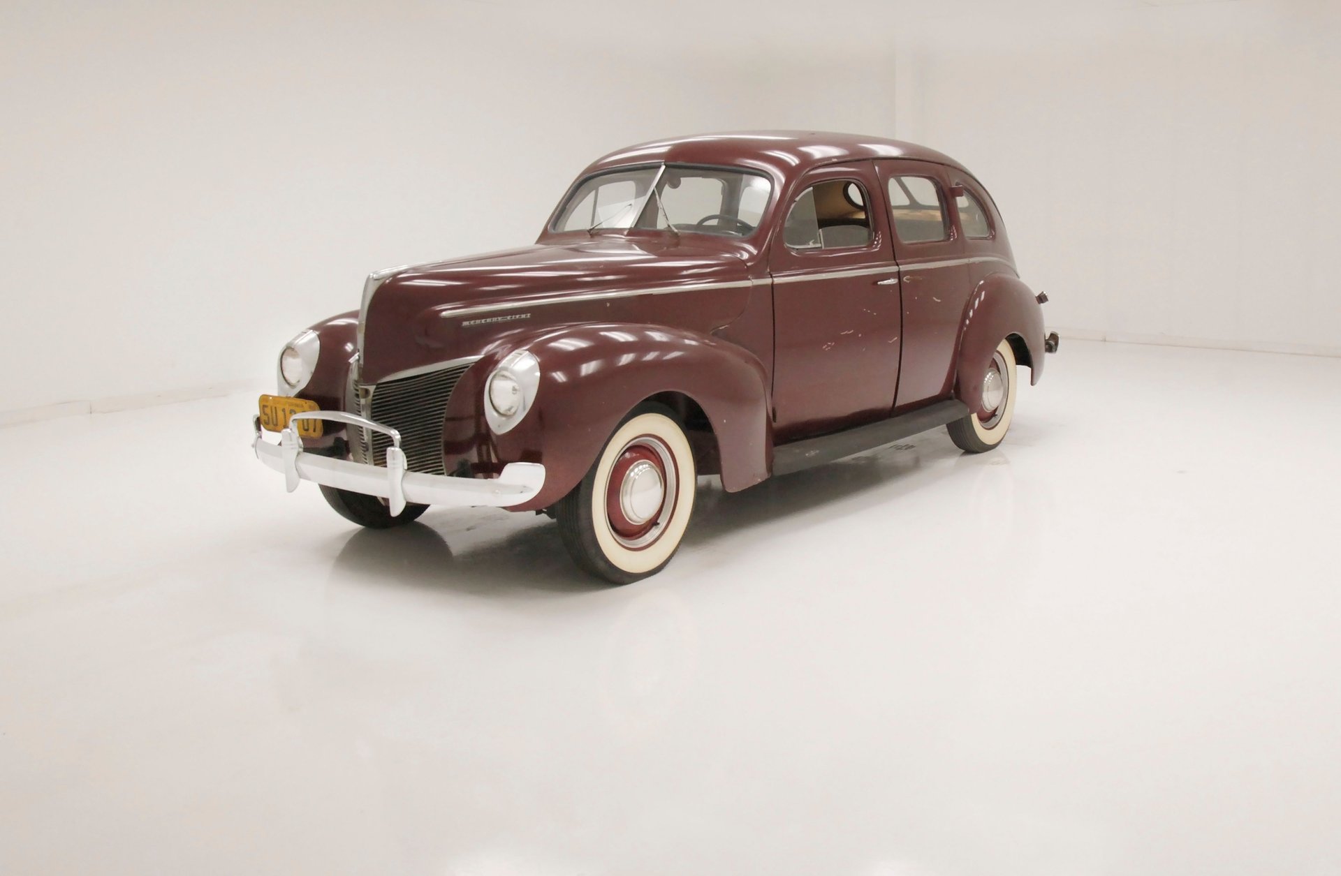 1940 Mercury Eight Sedan in Maroon
