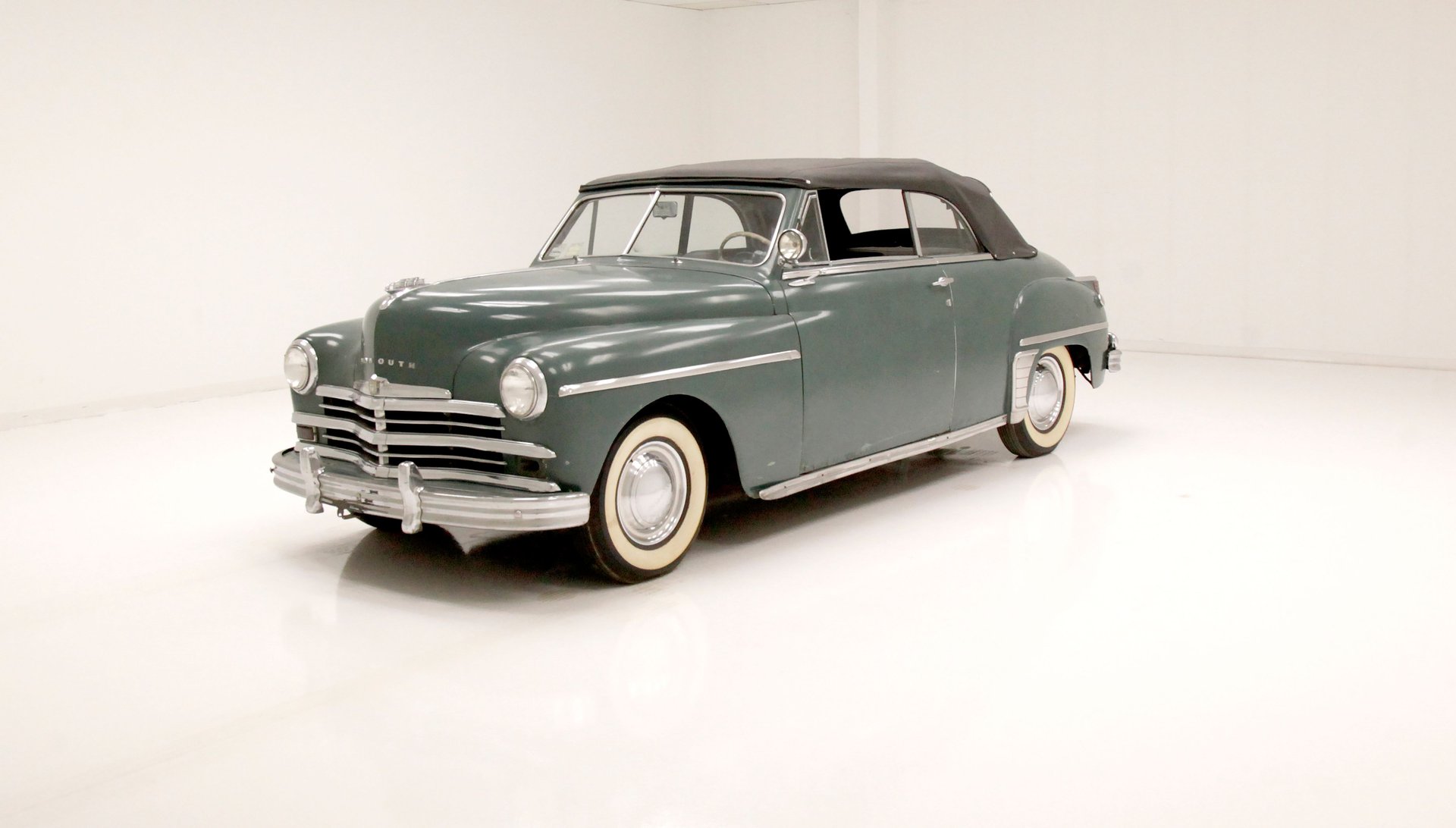 1949 Plymouth P18 in Dark Green
