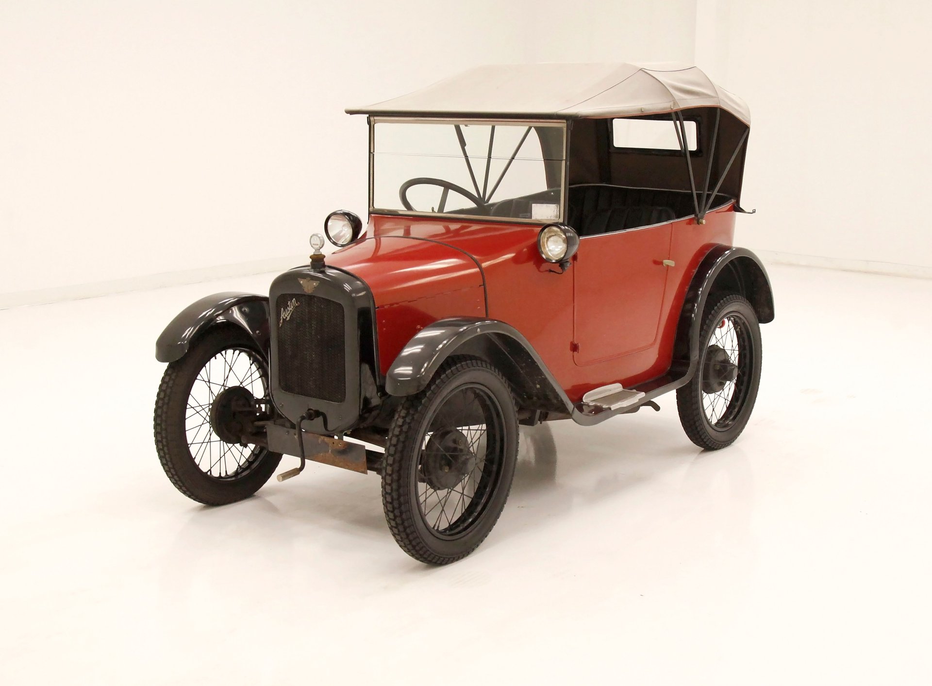1926 Austin Seven in Red