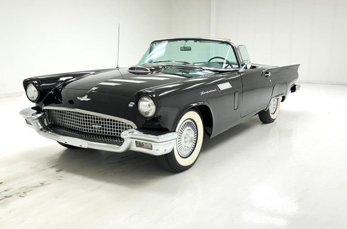 1957 Ford Thunderbird in Black