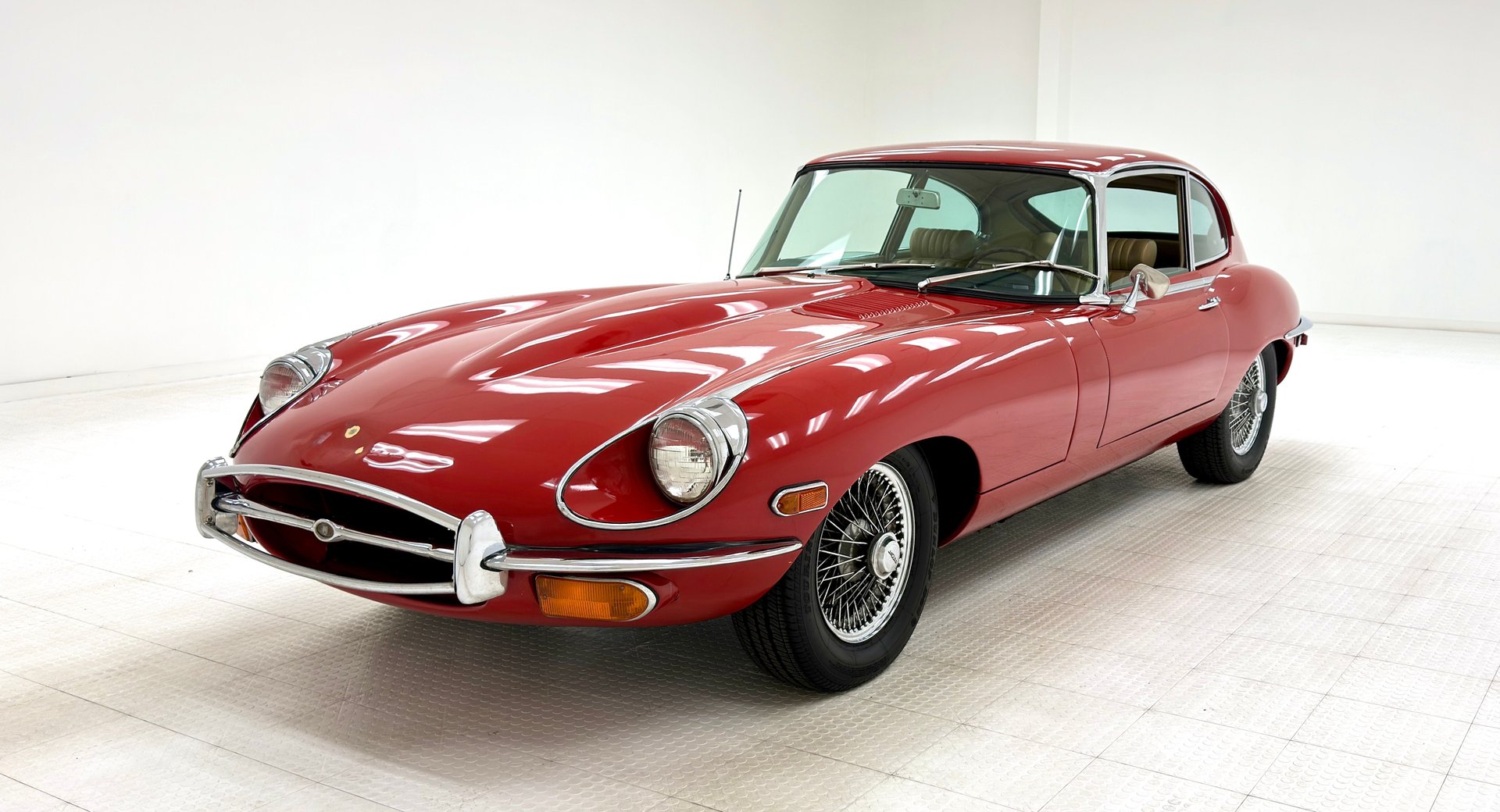 1969 Jaguar XKE in Red