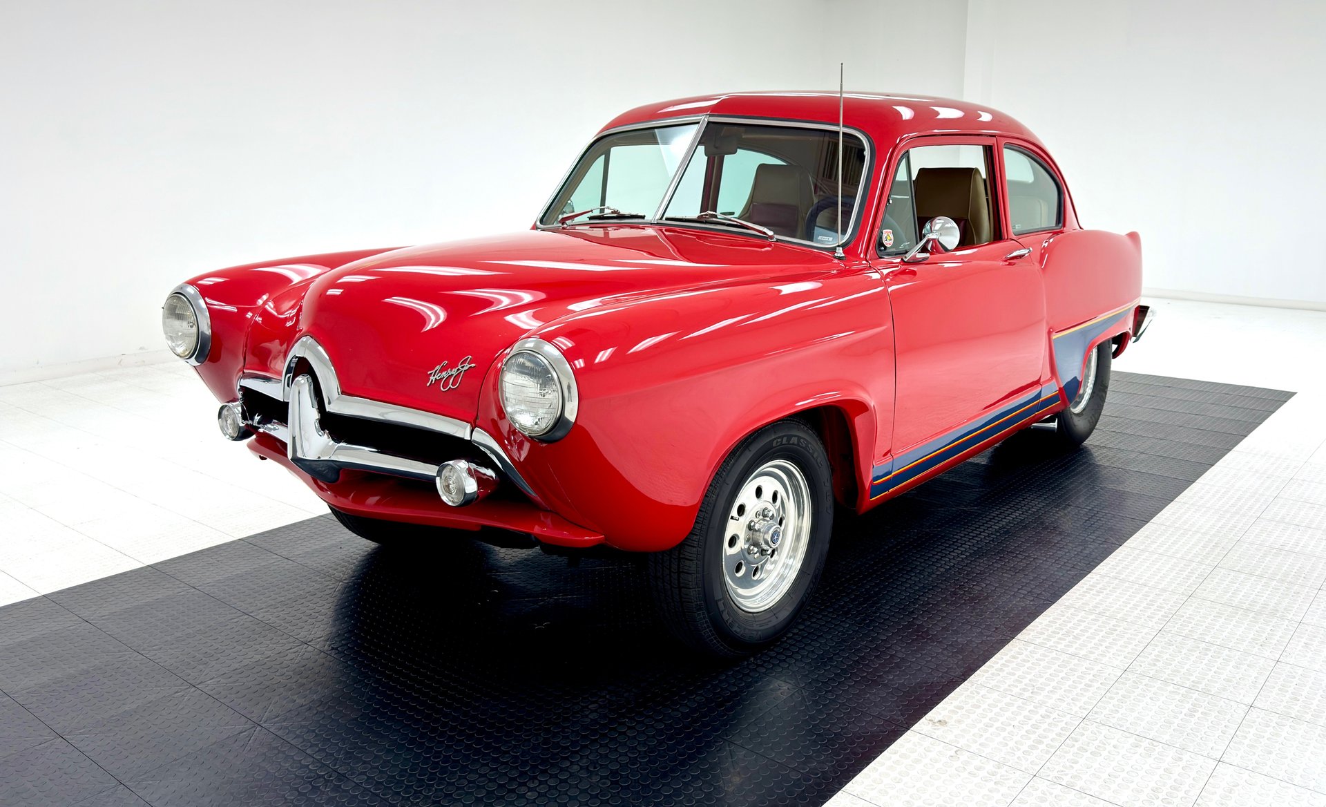 1951 Kaiser Henry J in Red