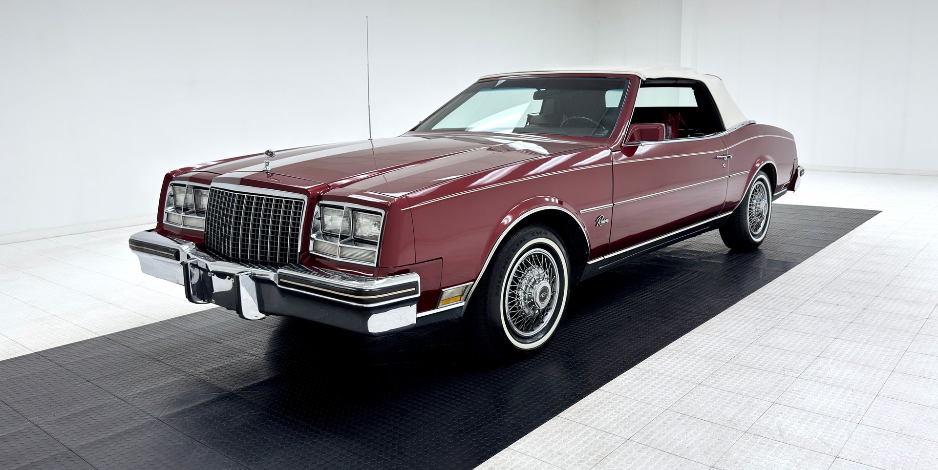 1982 Buick Riviera in Dark Red