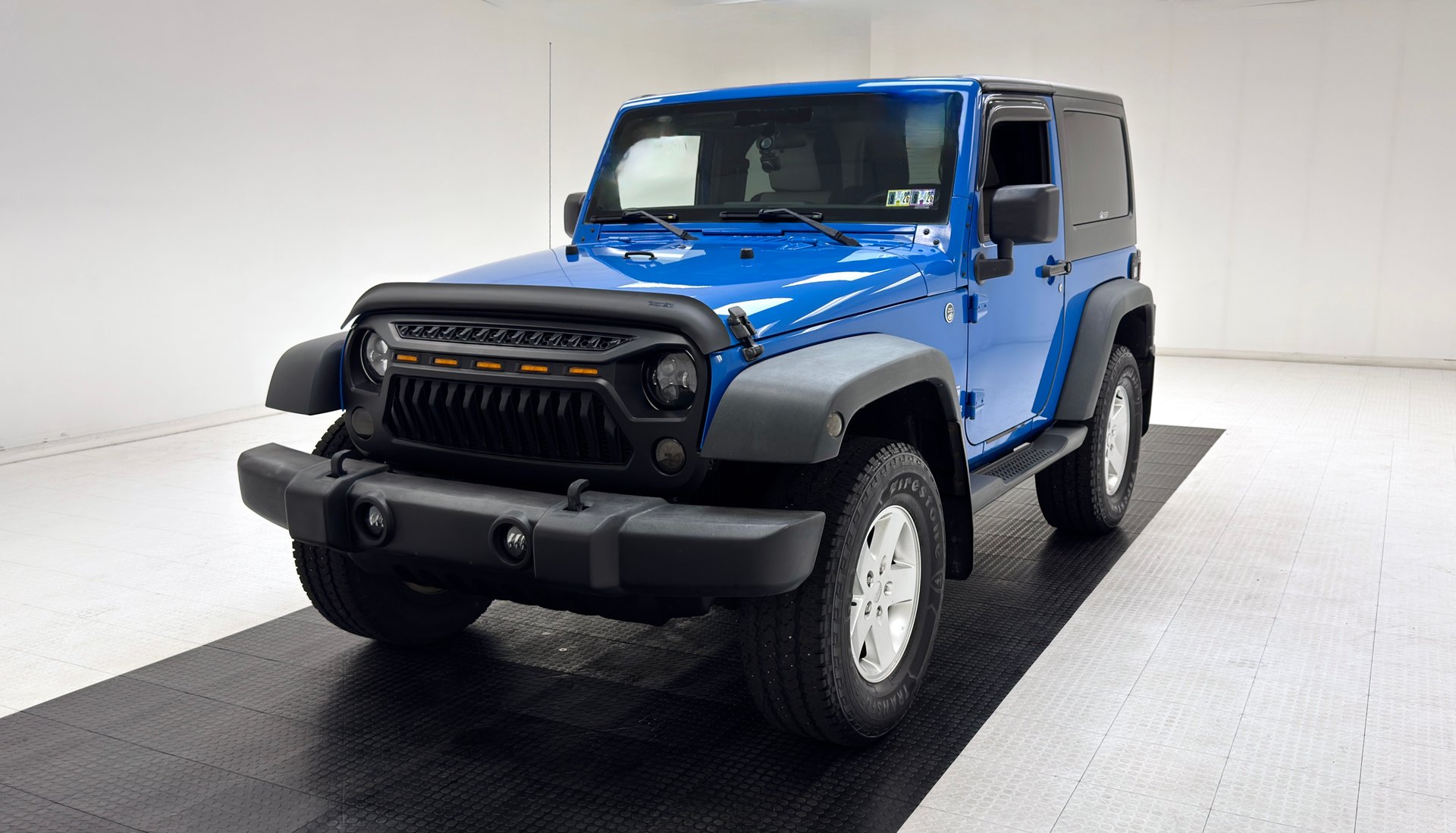 2012 Jeep Wrangler in Blue