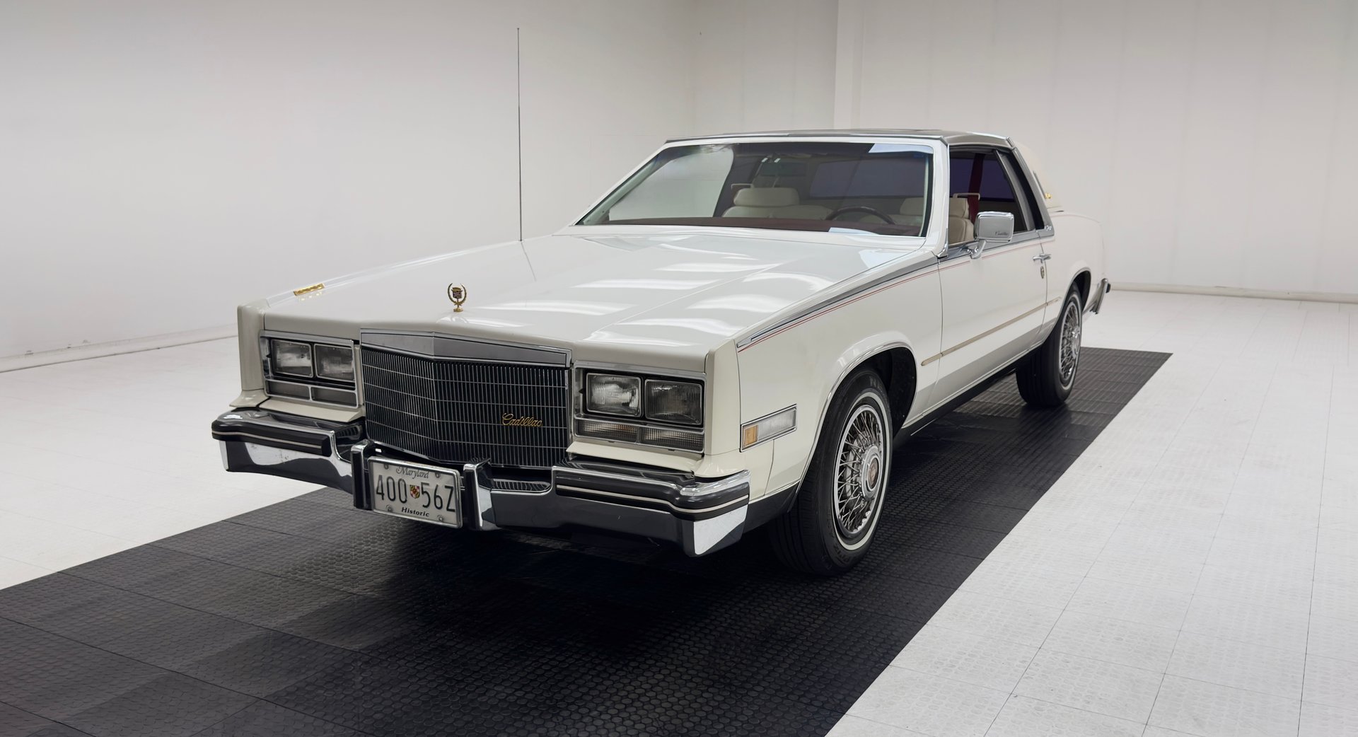 1985 Cadillac Eldorado in White