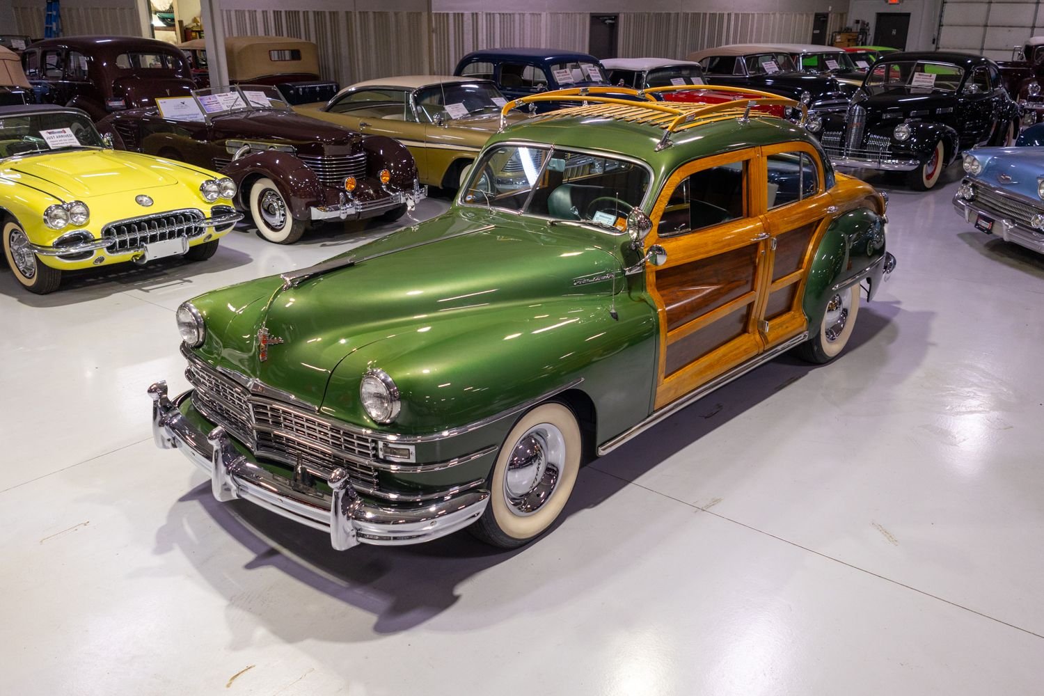 1948 Chrysler Town and Country in Polo Green