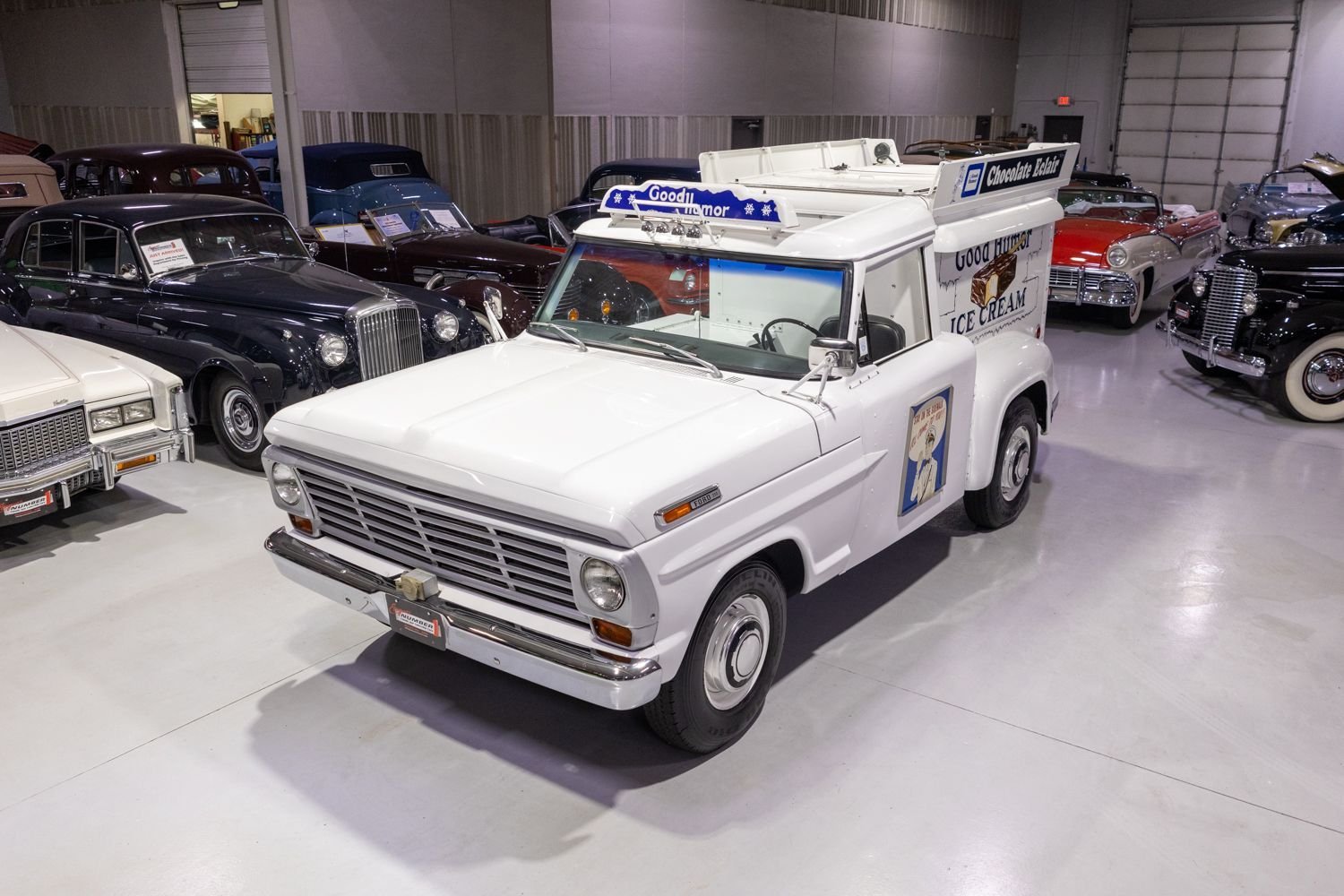 1969 Ford F250 Good Humor Ice Cream Truck in Pure White