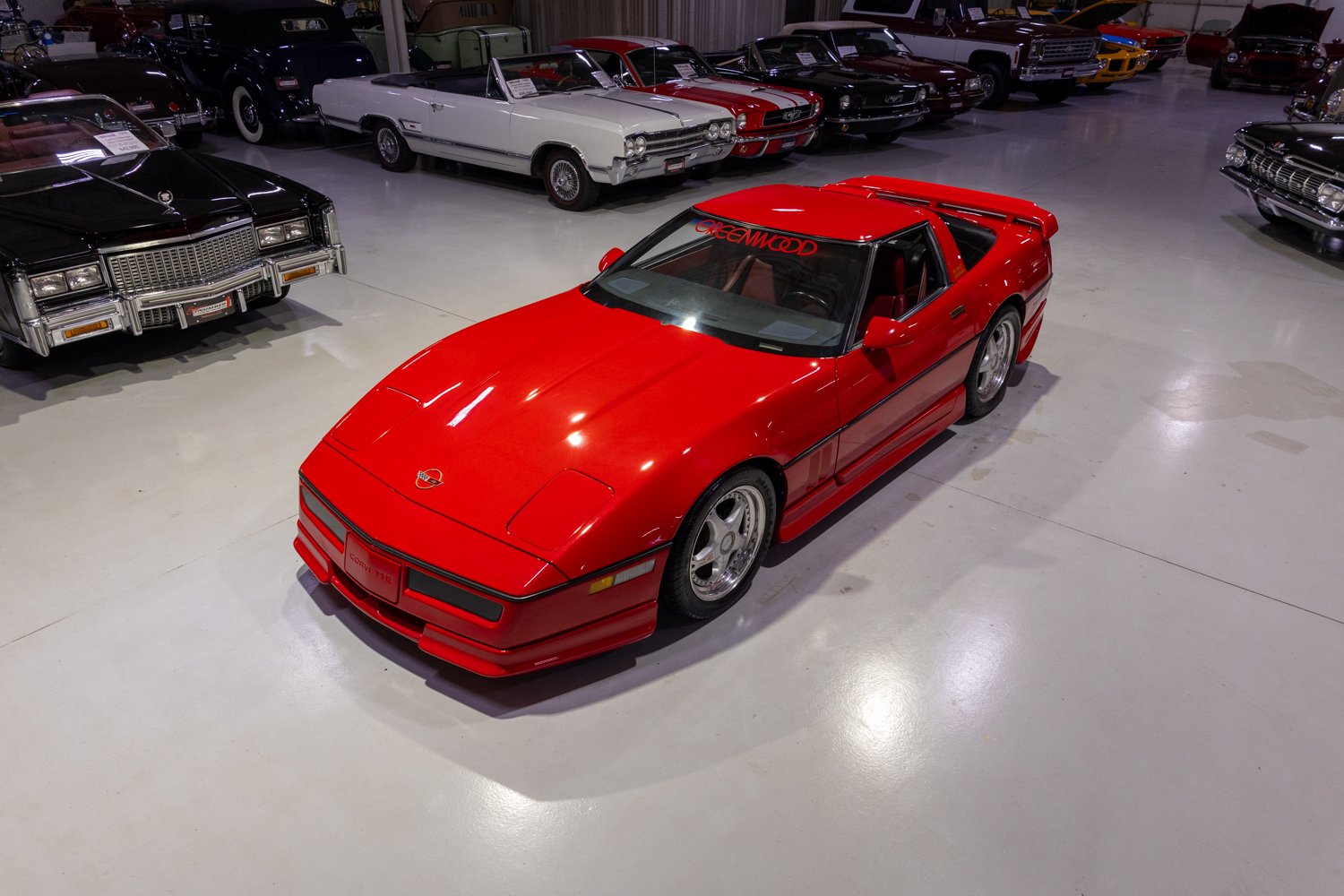 1984 Chevrolet Corvette in NSX Red